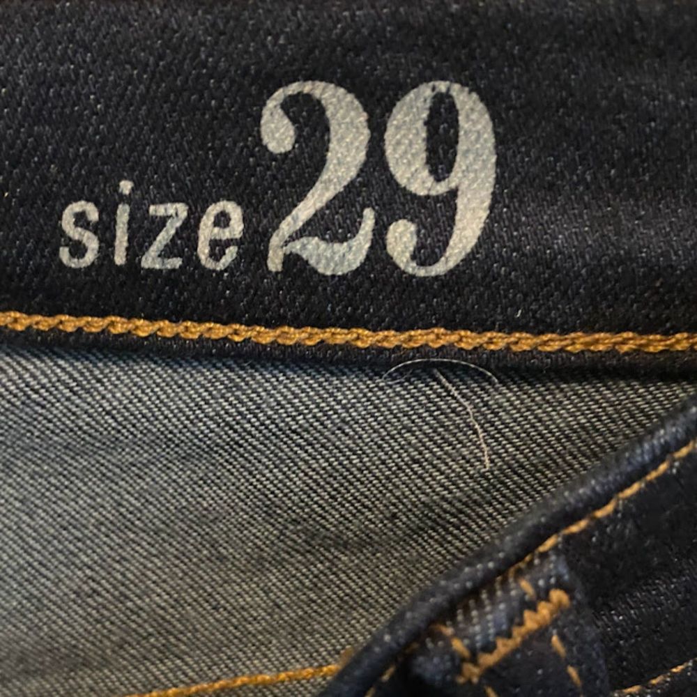 J Crew Vintage Cropped Blue Dark Wash Jeans 29 - Picture 2 of 7